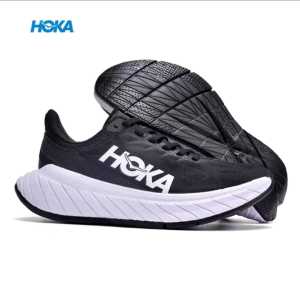 SEPATU LARI HOKA ONE CARBON X2 JOGGING HOKA ONE CARBON X2 PRIA WANITA DEWASA OLAHRAGA