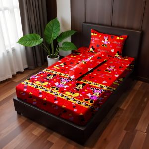 Bs Home Decore - Sprei Set New Motif Ukuran 100x200cmAnak Motif Karakter