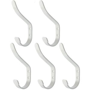 Cổ điển duy nhất prongs móc kim loại móc treo nhỏ cho mạnh mẽ treo tiết kiệm không gian thiết kế hoàn hảo cho không gian nhỏ