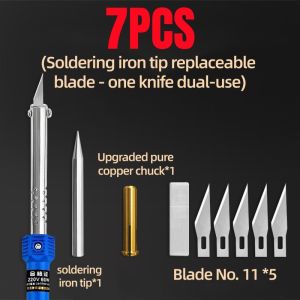Electric Heating Carving Knife Handmade Electric Soldering Iron Electric Soldering Heating Knife