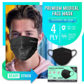 Neutrovis/Zero Degree safety plus 4 Ply Adult Face Mask Disposable Medical Mask Great Protection Medical Surgical Premium Face Mask 3PLY HOWMASK  Pelitup Muka 50pcs box. 