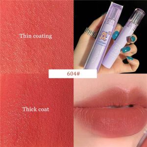 Matte Velvet Lip Gloss Shimmer Fine Flash Lip Glaze lipstick long lasting water proof 24 hours ​Easy To Color Liquid Lipstick Nonstick Cup Lip Gloss