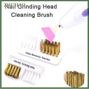 ZHUHAO Móng tay khoan bit sạch bàn chải bụi làm sạch móng tay Phụ kiện làm móng tay công cụ