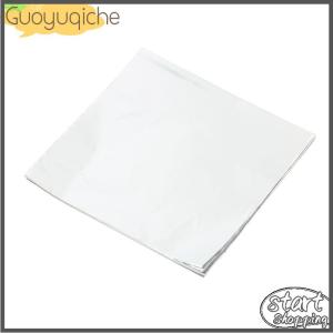 【Guoyuqiche】 100Pcs 8x8CM Multi-color Aluminum Foil Candy Chocolate Biscuits Tin Wrapping Paper Diy Metal Glossy Gift Tinfoil Paper Packaging