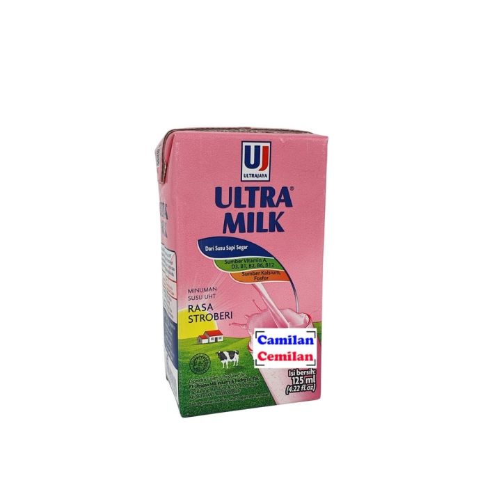 Susu UHT Ultra Milk 125 ml | Lazada Indonesia