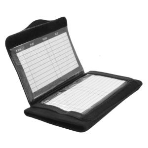 Rugby Football Training Tactics Cards Holder Wrist Sleeve with Transparent Cover Football Training Assistant