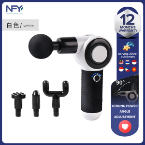 NFY New Handheld Percussion massager Home Fitness Brushless Leg Muscle Silent Intelligent Mechanical Key Physiotherapy