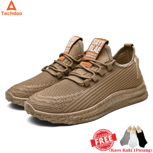 Leedoo Sepatu Running Sneakers Pria Sepatu Bahan Mesh Breathable Sepatu Pria Casual Sepatu Sport Olahraga MR109 Sneakers Olahraga Kasual Unisex Sepatu Sport Tali Depan - Lazada