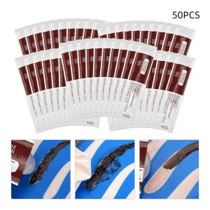 【Local Warehouse】50PCS/100PCS Tattoo Vitamin Ointment A&D Anti Scar Tattoo Aftercare Cream Repair Vitamin for Permanent Makeup Tattoo Body Art Supplies Tattoo-Repair-Strip