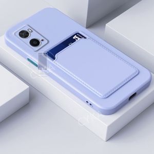 For OPPO A38 A58 A78 A98 5G 4G A 38 A 58 OppoA38 OppoA58 OppoA78 2023 Phone Casing Back Cover Card Slot Shockproof Bumper Soft TPU Flexible Silicone Skin Feel Solid Color Case