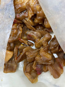 Mãng cầu sấy muối ớt - mứt mãng cầu chua chua caʏ caʏ hàng trắng màu date mới - ảnh shop tự chụp