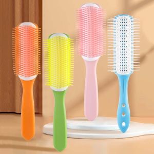 MYCOLOR Handle Hollow Air Comb Scalp Massage Anti Static Portable Comb Hair Styling Tool Dual Use of Dry and Wet Hollow Hair Brush Women