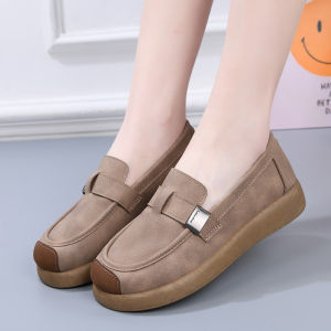 Free Shipping 2026 Spring New Casual WomenS Slip-On Shoes With Soft Soles Comfortable And Versatile Fashionable Mom Shoes