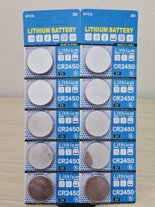 (10 pcs) Baterai CR2450 - Batre Kancing CR 2450
