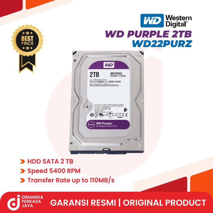 Wd Purple 2tb Cctv Hard Disk 2tb Price WD Purple 2TB Hard Drive