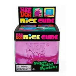 NeeDoh Nice Cube Schylling Squeezing toy Stress-relief sensory squeeze Stress-relief toys