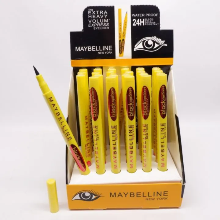 Jual%20Eyeliner%20Spidol%20Maybe%20Extra%20Heavy%20Volum%20Express%20Dazzling%20Black%20KUNING%20%7C%20AZALEASHOP227%20-%20Image%202