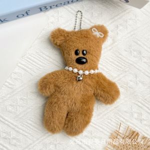𐙚 Bóp kêu Móc khoá gấu bông Teddy Mr.Bean hoạt hình quà tặng cặp đôi bạn bè