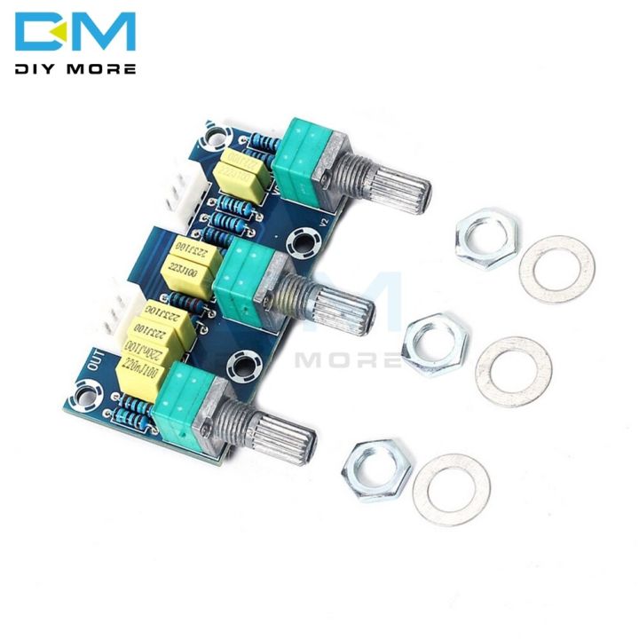 Seasboat XH-M802 Passive Tone บอร์ดแอมพลิไฟเออร์ Preamp โมดูลพลังงานต่ำ ...