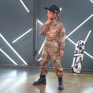 LZD  Bộ Đồ  Hip Hop Trẻ Em Trang Phục Sành Điệu Cho Bé Trai Trang Phục Biểu Diễn Nhảy Jazz Cho Bé Gái Trang Phục Trẻ Em Thời Trang Catwalk