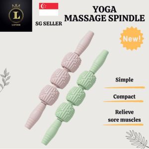 Lavishsg Massage Roller Deep Tissue Myofascial Release Trigger Muscle Massager Body Aches Stress Tightness Ready Stock
