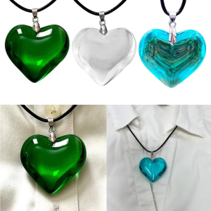 Korea Leather Rope Heart Necklace Women Choker Gothic Style Rope Necklace Punk Collar For Girl Streetwear Chocker