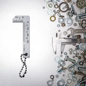 Chamfer Gauge 0-30mm Chamfered Ruler Graduation 0.5mm Accuracy 0.25mm Chamfering Caliper for Mechanical Manufacturing