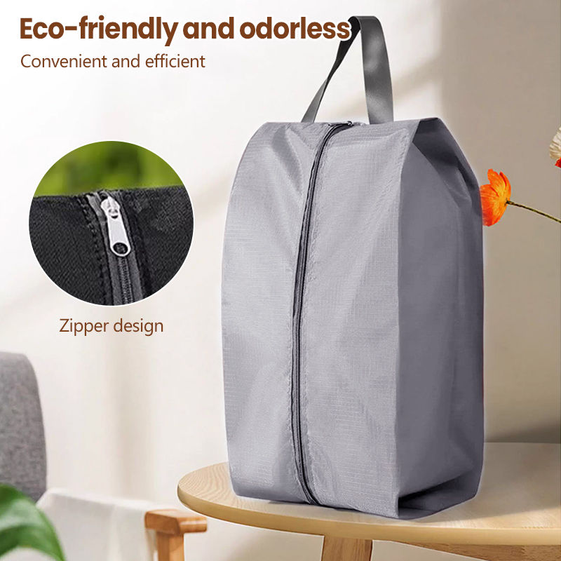 Sac de rangement pour chaussures pliable et étanche, pochette de rangement portable pour chaussures de sport et de voyage
_voghion.com