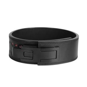 13MM Powerlifting Lever Belt Leather Lever Weight Lifting Belt for Weightlifting Deadlifts Squats