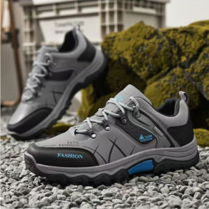 Sport Hiking Shoes Outdoor Anti-Slip Trekking Climbing Wear Resistant Breathable Kasut Mendaki Berlari