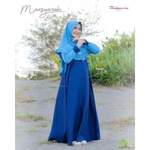GAMIS SYARi MAESYAROH SATU SET HIJAB ZABANNIA