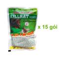 THUỐC DIỆT CHUỘT KILLRAT 0.005% - (15 gói x 40g). 