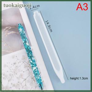 tuokaiguoji 1PC chủ bút nhựa Khuôn Silicone khuôn UV Epoxy đồ trang sức làm công cụ