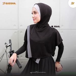 Hoodie Hijab Sporty Baju olahraga sporty Pakaian olahraga muslimah Pakaian olahraga wanita muslimah Baju olahraga syar"i Queisha sporty Hoodie muslimah sporty Baju olahraga wanita dewasa Pakaian olahraga dewasa