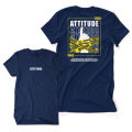 Kaos Pria Premium ATTITUDE - Baju Streetwear Tulisan Kata Bijak Motivasi Unisex Dewasa. 
