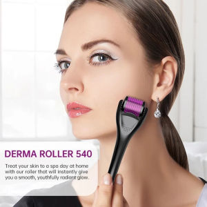 Derma Roller System 540 Kim 0.5mm Tiệt Trùng – Cây Lăn Kim Massage Mặt Hỗ Trợ Hấp Thụ Serum Skincare