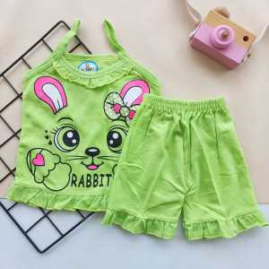 Setelan Bayi Perempuan 0-12 Lucu One set Celana Baju