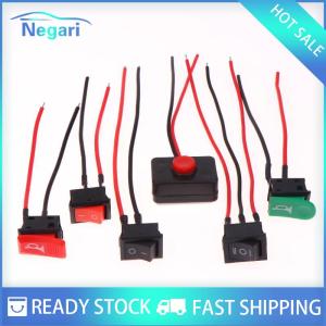 NG Motor✨ COD ✨ Car 5Pcs Car Boat Automotive RV DIY Accessories Mini Rocker Switch 24V ON OFF Switch With Wire 3A Toggle Switch