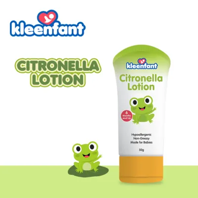 Kleenfant Citronella Collection Spray Lotion and Stick-On Patches Hypoallergenic Non-Sticky