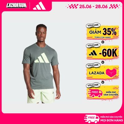 [CHỈ 25-28.6-GIẢM 35%+VOUCHER 60k] adidas Tập luyện Áo Thun Tập Luyện Logo Feelready Train Essentials Nam Xám IT5415