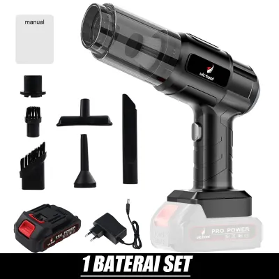Penyedot debu genggam nirkabel multifungsi Cordless 4in1 Vacuum cleaner portable 998000Pa untuk mobil kantor dan rumah