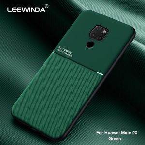 LEEWINDA For Huawei Mate 20 Pro Phone CaseFor Huawei Mate 20X CasesLuxuryRubbed Pattern Shell Twill Ultra thin Shockproof Back Cover