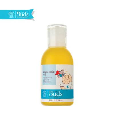 Buds Soothing Organics Flaky Scalp Oil / Cleansing Lotion /Cradle Cap Lotion /Cradle Cap Oil Kiddie Garden