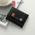 MINISO Dompet Wanita Women Trifold Wallet Beruang Lucu Sederhana Dan Bergaya PU Tahan. 