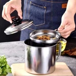 Oil Pot Wadah Penampung/Penyaring Minyak