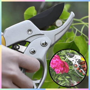 FAST DELIVERY KNIFEZER Gunting Bungan Taman Dahan Ranting Pohon Garden Pruning Shear Scissors