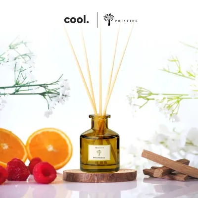 Pristine Reed Diffuser | Swiss Chateau | Hotel Scent | Essential Oil | 50ml | Fragrance Home Aroma Gift for Decoration