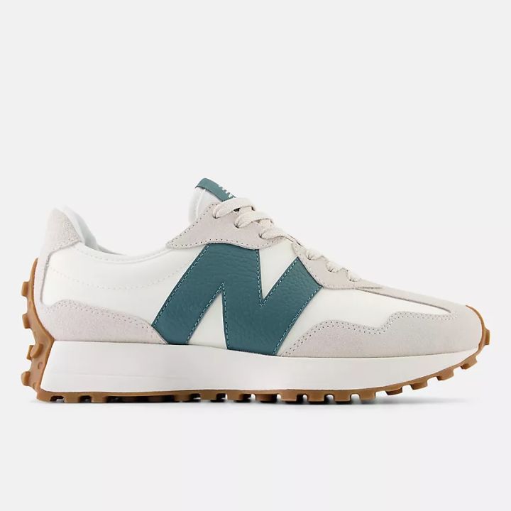 New Balance 327 Moonbeam with New Spruce Running Shoes for Women