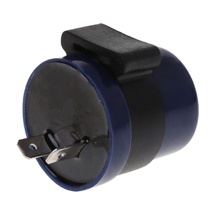 Azxcvbnm Blinkerrelais Für E-Bike - 2-polig Für 6V/12V LED Blinker Mit Piepton