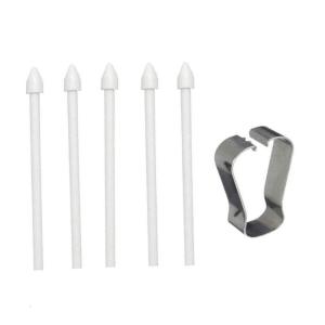 5Pcs Pen Replacement Tip Set With Secure Clip Attachments For Tablets S6 T860 T865/S6 Models Digital Devices